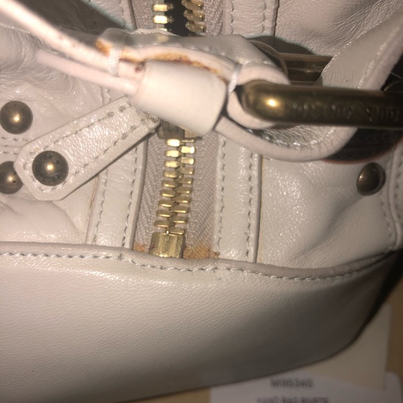 **BDAY MONTH SALE**Louis Vuitton Vintage Rivete cream handbag - Picture 13 of 17